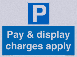Pay & display charges apply